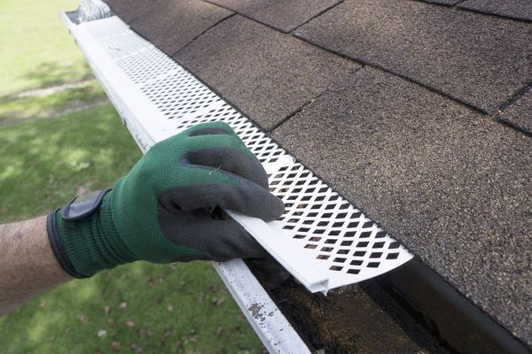 Gutter Filter Installation in Hayden